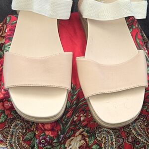 Elegant Cream Sandals